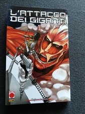Fumetto L'attacco dei giganti n 1, seconda ristampa Planet Manga Panini comics