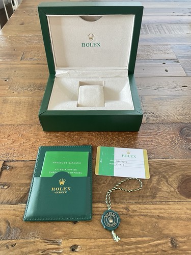Autentico cofanetto rolex - autentico,