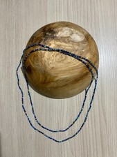 Collana Lunga Perline Di Vetro