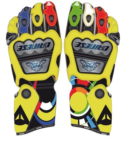 Guanti pelle moto corsa - guanti, in