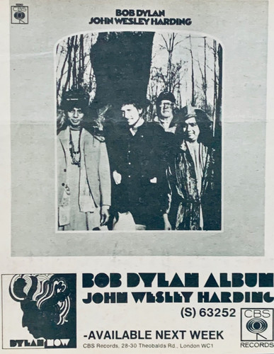 Bob dylan 1968 stampa - bob,