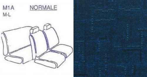Set fodere coprisedili - fodere,