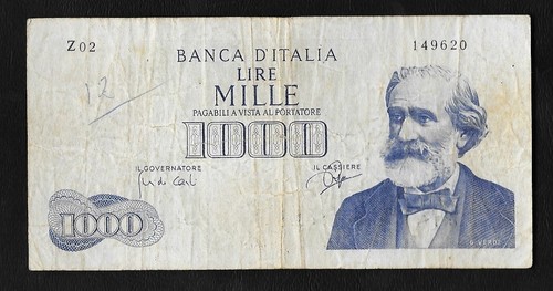 Italia lire 1000 giuseppe - 1000,
