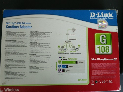 Dlink dwl g650 boxato pcmcia - dlink,