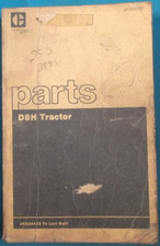 CAT CATERPILLAR D8H CRAWLER TRACTOR DOZER PARTS BOOK MANUAL S/N 46A24433-UP