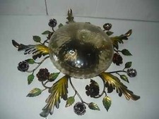 Plafoniera Lampadario oro