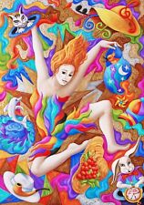 La cappellaia matta - olio su