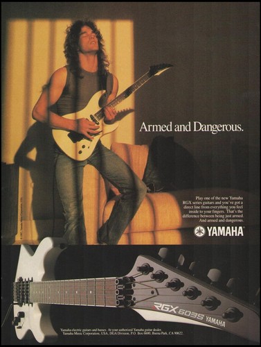 Pubblicità chitarra elettrica