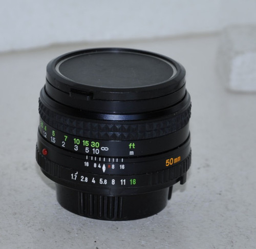 Minolta rokkor 50mm f1 - md, f1.7