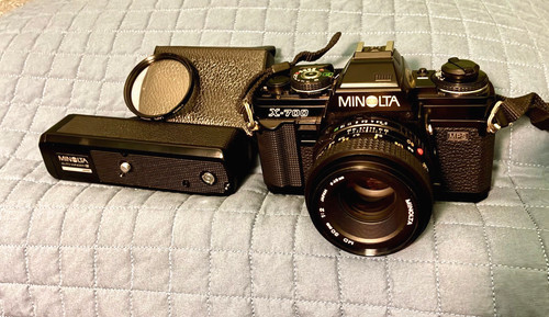 Minolta 700 film camera - minolta,