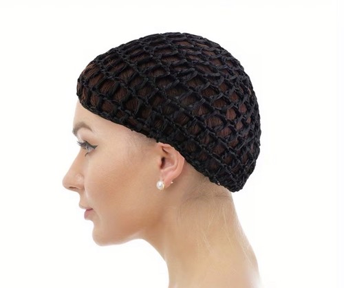 Cappellini rete capelli neri