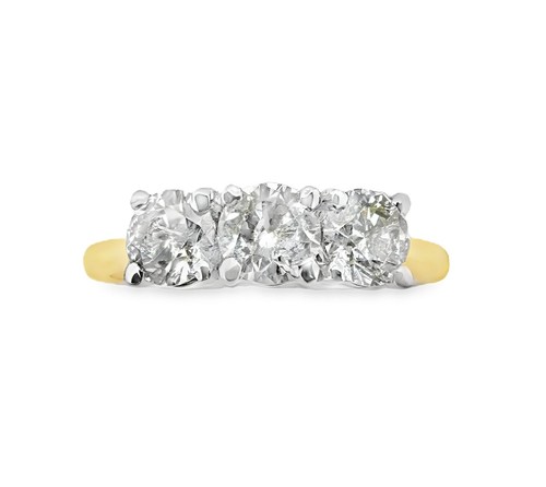 Anello trilogy oro - anello, in