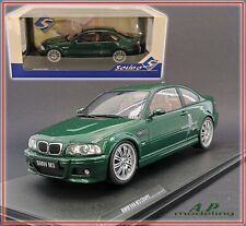 modellino auto scala 1/18 BMW E46 M3 COUPE del 2000 modellini die cast solido