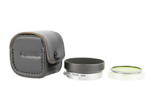 Canon S-50 original lens hood paraluce G1 3x 48mm green filter 50mm 1.4 ltm L39