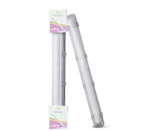 Plafoniera stagna 1tubo led - plafoniera,