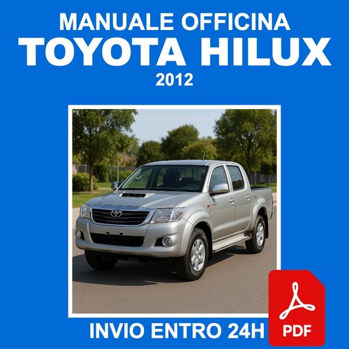 Manuale officina toyota hilux - manuale,