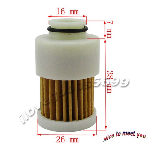 Filtro carburante fuoribordo