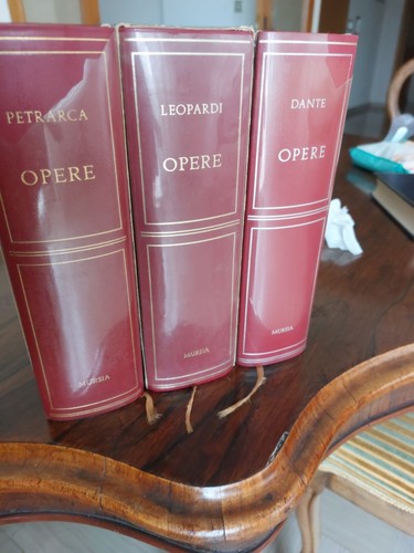 Opere petrarca dante leopardi - opere,