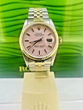 Rolex 36 mm Datejust acciaio e