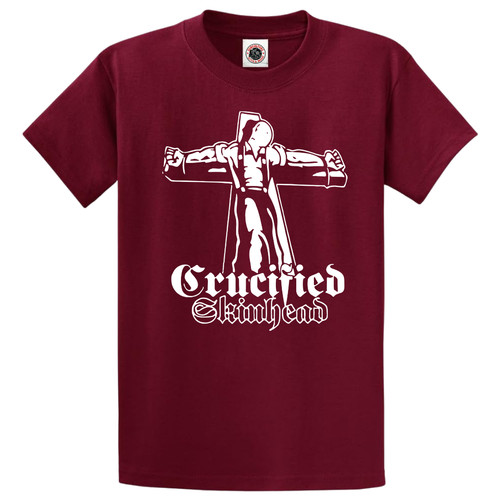 Crucified skinhead shirt - crucified, t-shirt