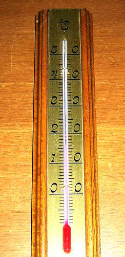 Termometro muro legno - termometro,