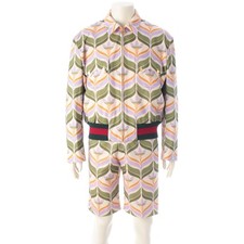 GUCCI Adidas Trefoil print
