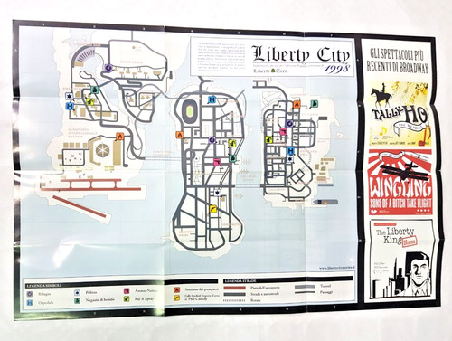 Mappa poster gta grand theft - mappa, /