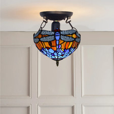 Plafoniera libellula Tiffany