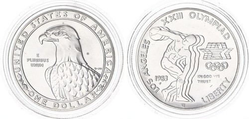 Usa dollaro argento 1983 - argento,