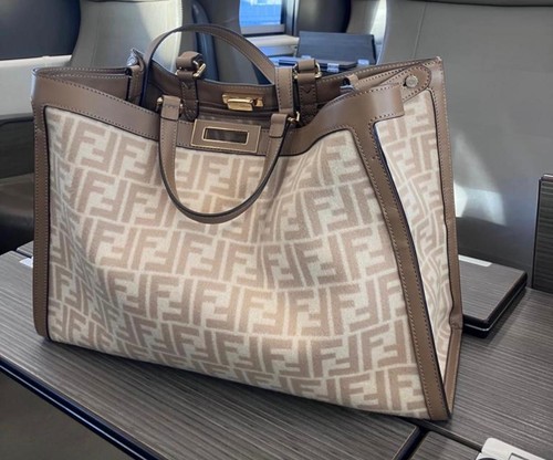 Fendi peekaboo tote large ff - fendi, x-tote