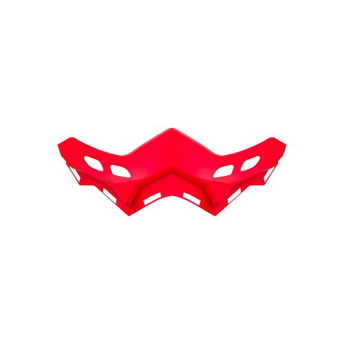 Paranaso invernale rosso - invernale, casco