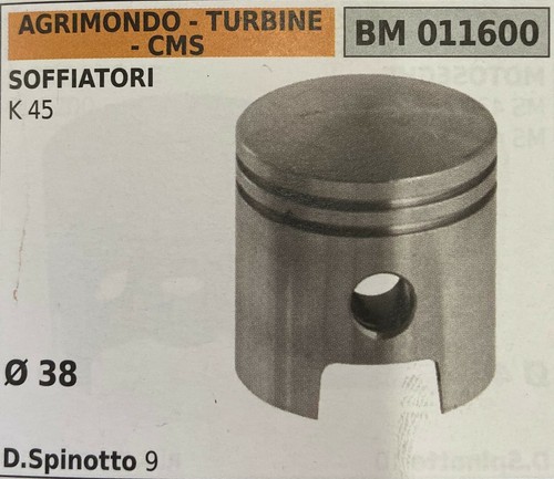 Pistone completo agrimondo - pistone,