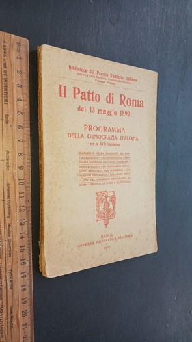 Patto roma del 13 maggio - roma,