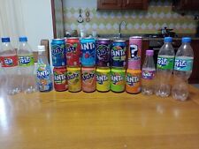 LOTTO  FANTA   12  LATTINE + 6 BOTTIGLIE VARI GUSTI STATI VARI  BELLISSIME VUOTE