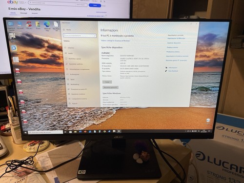 Monitor acer lcd - pc, 24''