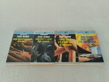 4 libri saga LUCKY STARR / Asimov (vagabondo, asteroidi, mercurio, lune giove)