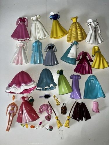 Lot mattel disney polly pocket - mattel,