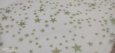 TOVAGLIA CERATA IN PVC STELLE ORO ANTIMACCHIA VENDITA AL METRO 130 CM X ...