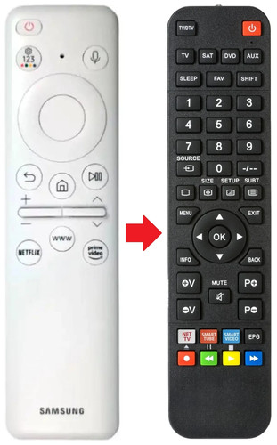 Telecomando adatto per samsung - telecomando,