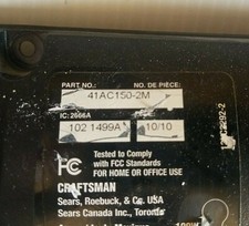 Sears Craftsman 41AC150-2