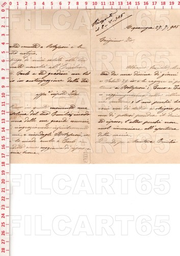 E7839 documento storico 1905 - e7839,