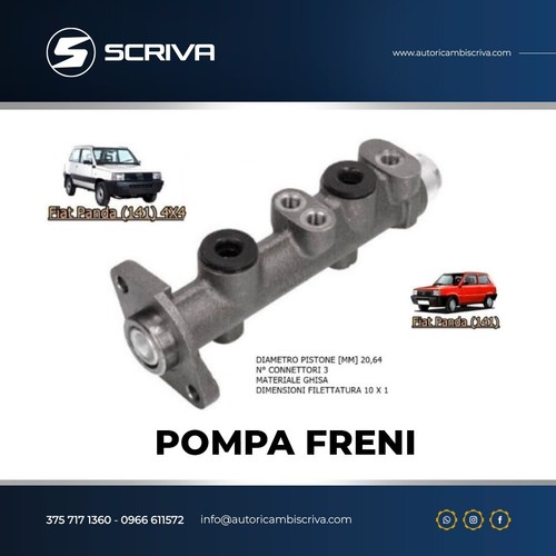 Pompa freni cilindro - cilindro, maestro