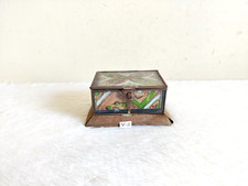 Scatola Per Gioielli Da Vanity Con Specchio In Ferro Design Floreale Vintage V11