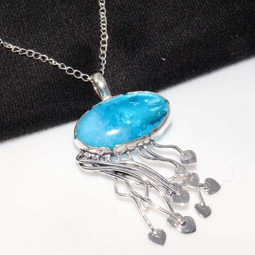 Collana foglia ememorfite - collana,