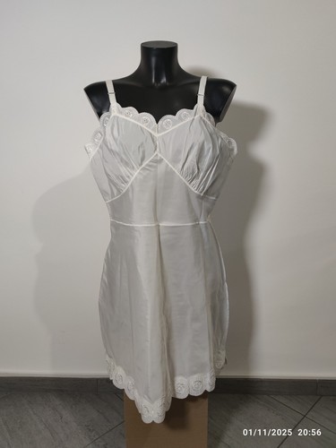 Sottoveste bianca vintage anni