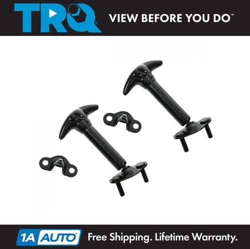 Trq black hood latch catch - hood,