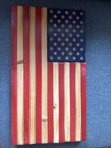 Bandiera americana legno - americana,