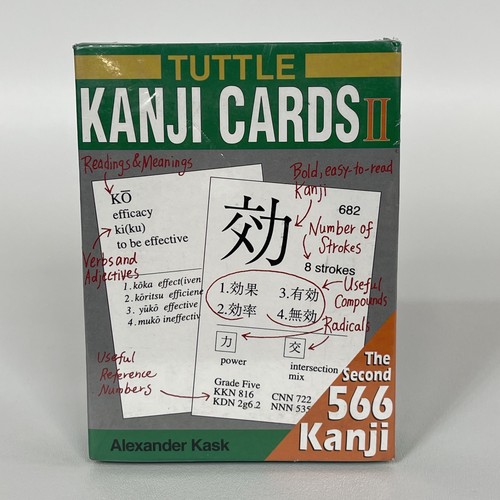 Tuttle kanji cards the - tuttle,