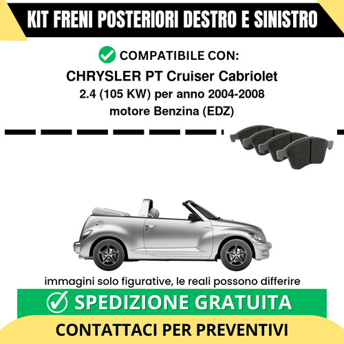 Pastiglie freno posteriori - pastiglie,