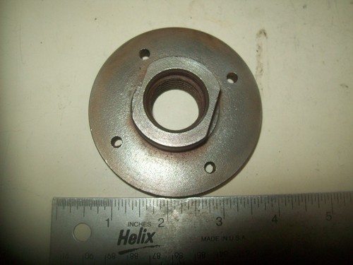 Steel face plate x 8 - plate, 1"
